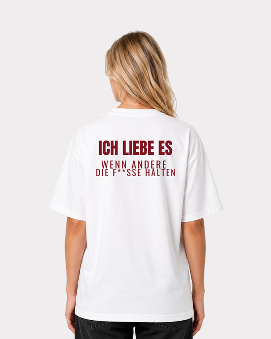Ich liebe es, wenn andere die F**sse halten T-Shirt