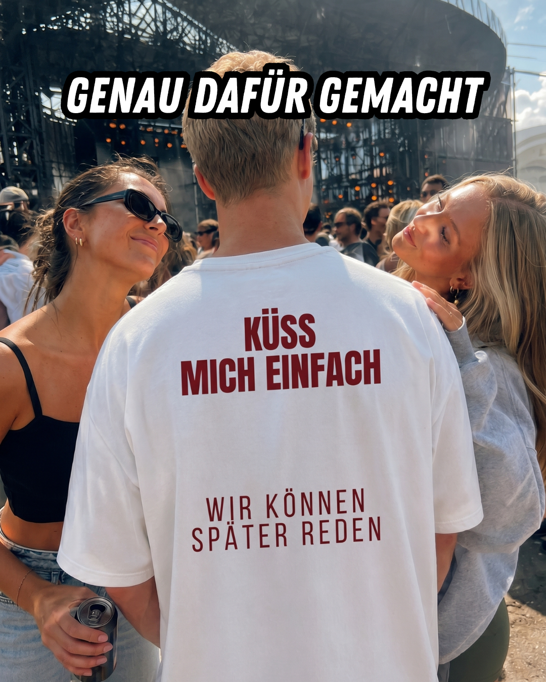 Küss mich einfach T-Shirt