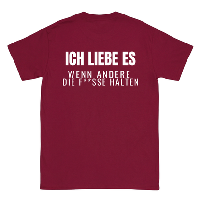Ich liebe es, wenn andere die F**sse halten T-Shirt