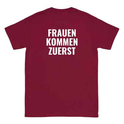 Frauen kommen zuerst T-Shirt