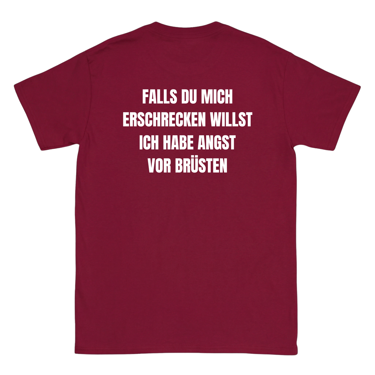 Falls du mich erschrecken willst ich habe angst vor brüsten T-Shirt