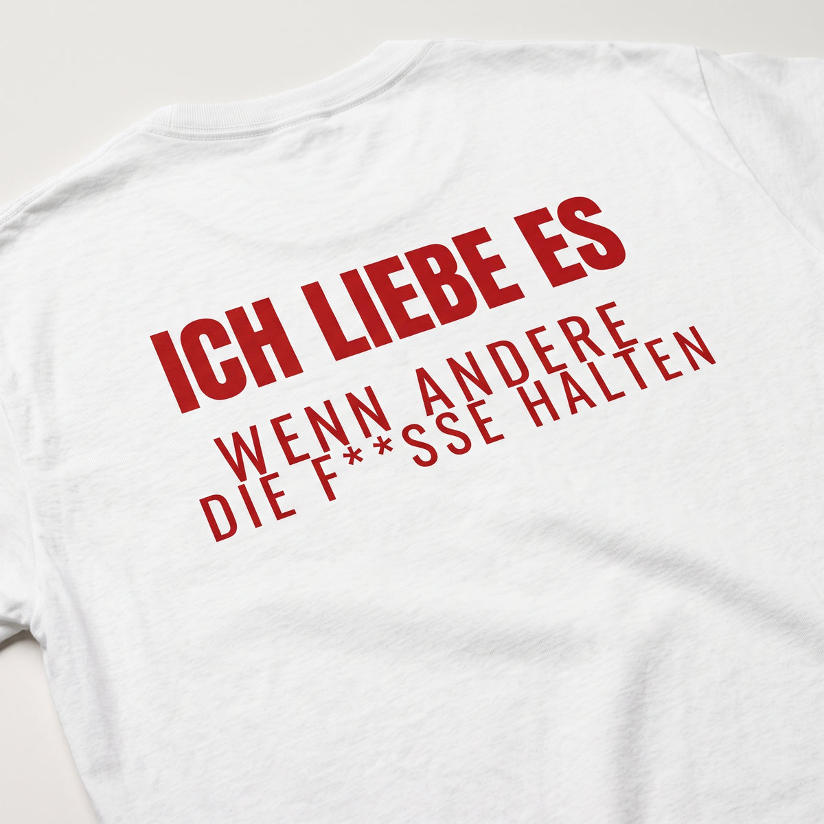 Ich liebe es, wenn andere die F**sse halten T-Shirt