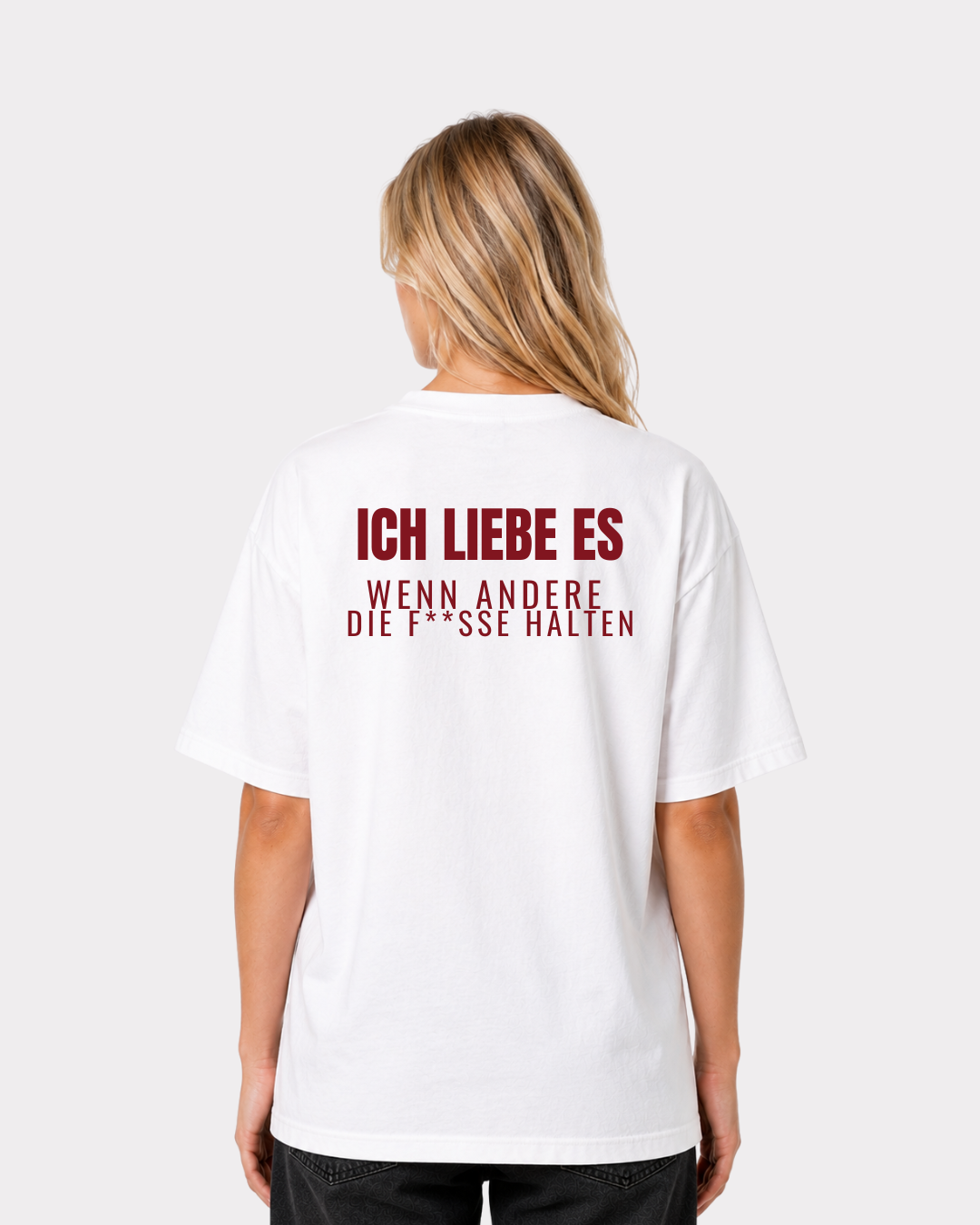 Ich liebe es, wenn andere die F**sse halten T-Shirt