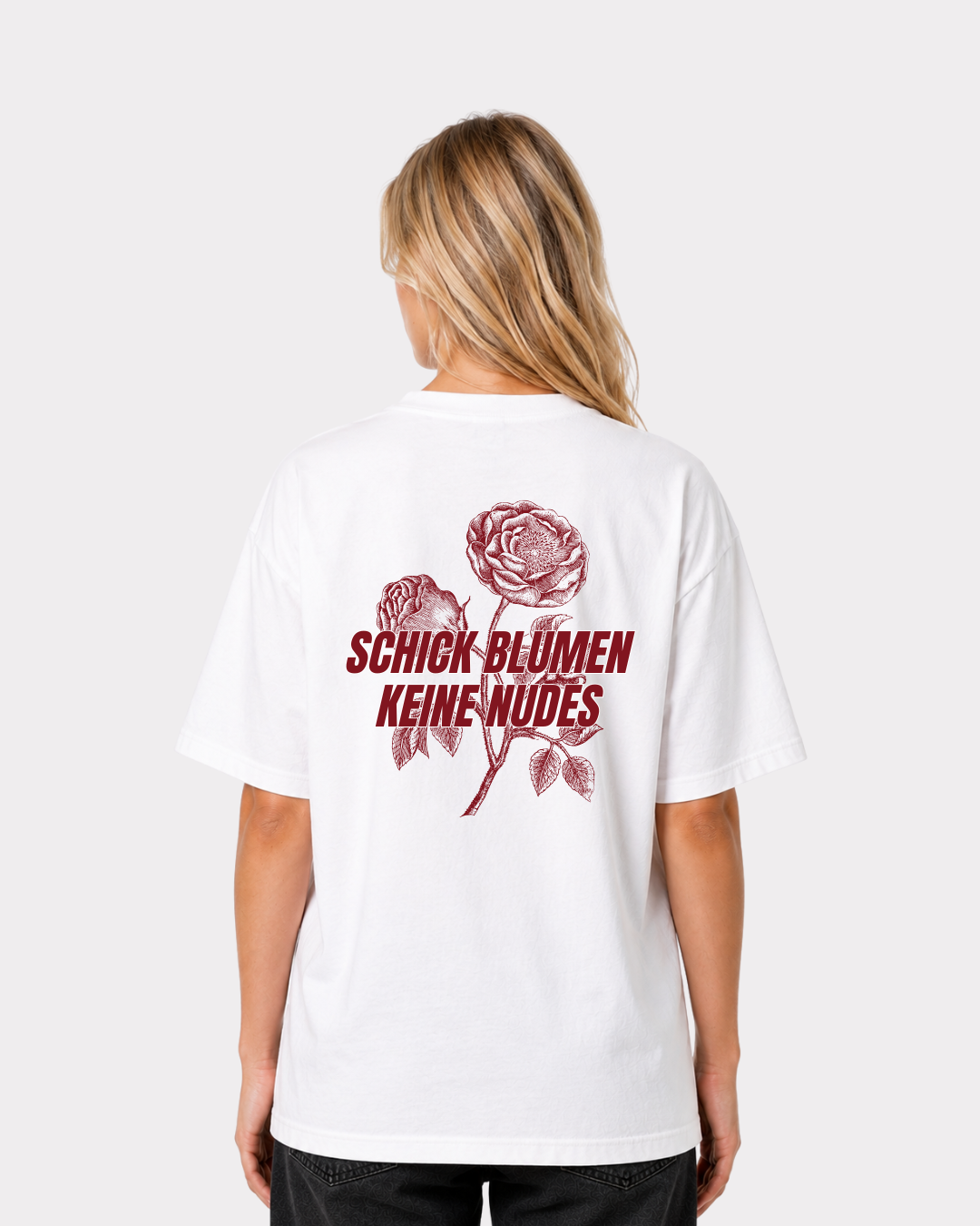 Schick Blumen T-Shirt