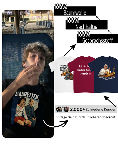 Bier ist nicht die frage, Bier ist die Antwort T-Shirt