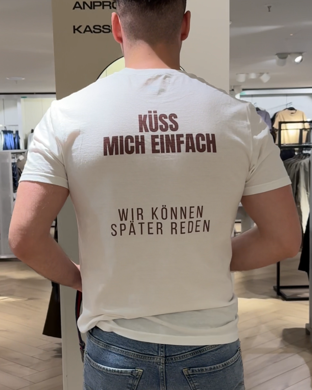 Küss mich einfach T-Shirt