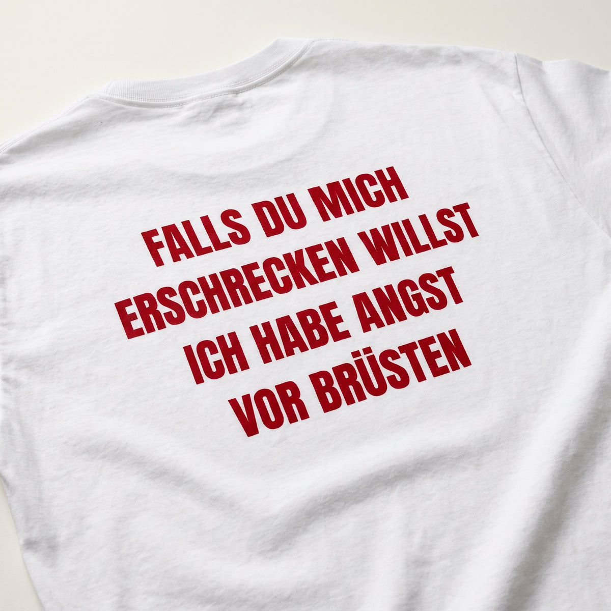 Falls du mich erschrecken willst ich habe angst vor brüsten T-Shirt