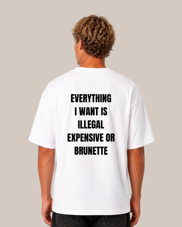 Everything I want is Illegal expensive or brunette T-Shirt
