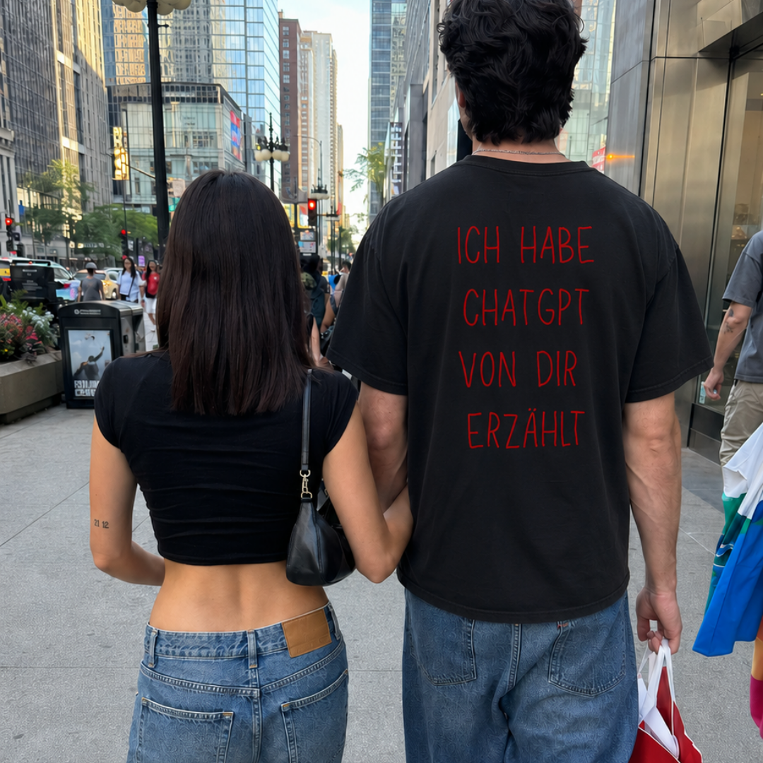 Ich habe Chatgpt von dir erzählt T-Shirt